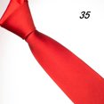 thumbnail image 1 of Corbata de color sólido para negocios, corbata de color caramelo de 8 CM, corbata de moda para hombre., 1 of 6