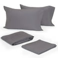 thumbnail image 2 of 300 Thread Count Full Graphite Sheet Set, 2 of 5
