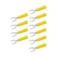 thumbnail image 5 of 10 Uds. Conectores de cable con conector Banana de pala de horquilla, aspecto de latón y PVC, orificio de 4mm/0,2 pulgadas, enchufe eléctrico tipo U de 8mm/0,3 pulgadas, 5 of 8
