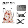 thumbnail image 6 of Bingfone Daisy And Ladybug Drawstrings Backpacks Bags For Men Women Gym Drawstrings Bag, 6 of 9