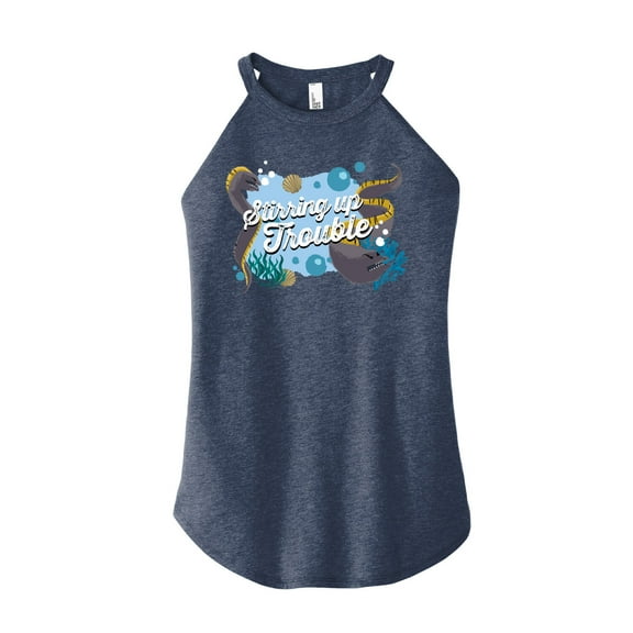 Disney - Stirring Up Trouble - Juniors High Neck Tank Top