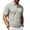 Gray, variant on Mens Polo Shirts Plaid Texture Regular Fit Breathable Tops for Daily Wear, Everyday Casual Soft Feel Tees