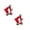 Red, variant on Pompotops Clearance Sales Christmas Hand Bells Bells decoration bells early childhood education bells