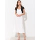 thumbnail image 3 of Satén Shrug Bolero Cap Sleeve Business Open Front Crop Cardigan para mujer Negro XL, 3 of 5