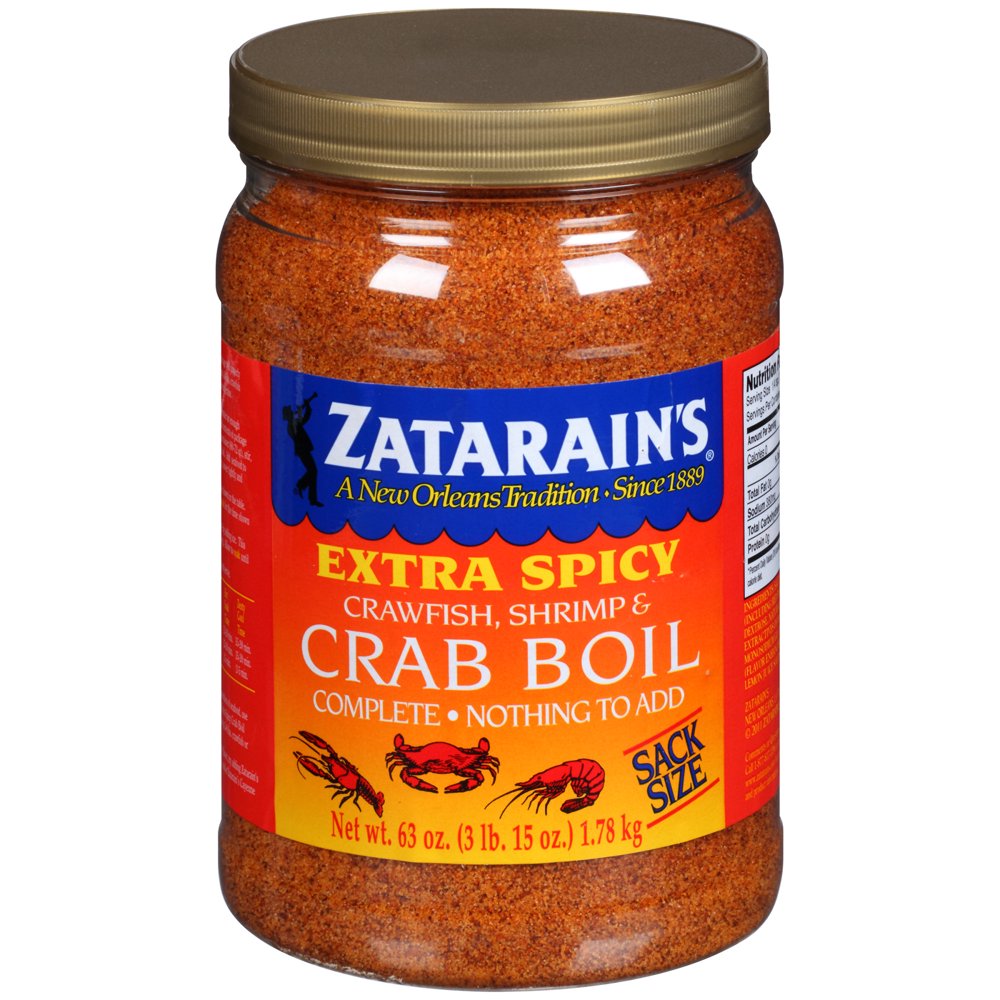 Zatarain's Extra Spicy Crawfish, Shrimp & Crab Boil, 63 oz Walmart