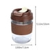thumbnail image 3 of Taza doble de vidrio con tapa con pajita | Vaso portátil térmico de 400 ml | Hermético 360° | Resistente al calor | Soporte para teléfono | Colores macaron | 1 unidad, 3 of 6