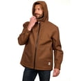 thumbnail image 6 of Bass Creek Outfitters Men's Twill Bonded Fleece Softshell Jacket, Sizes M-2XL, 6 of 14