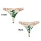 thumbnail image 3 of Balery West Cowboys Tangas de Algodón para Mujer con Estampado – Ropa Interior Sexy, Transpirable, G-string-Large, 3 of 6