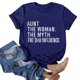 thumbnail image 5 of Pntutb Mujeres Casual Carta Impresión Mangas Cortas O-Cuello Camiseta Suelta Blusa tops Pntutb Pntutb-3733, 5 of 6