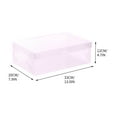 thumbnail image 6 of Foldable Plastic Shoe Box, Stackable Organizer for Shoes, Transparent Design, Durable and Convenient Storage Box for Closet or Entryway Organization, 6 of 6