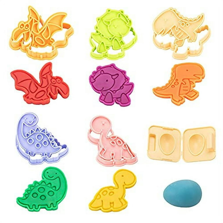 Peralng Kneading Tool Dough Plasticine Tools, 20 Kids Dough Accessories Toys, Versatile Dough Tool Kids, Cookie Cutters Kitchen Toys, Playdough Sets, Modeling
