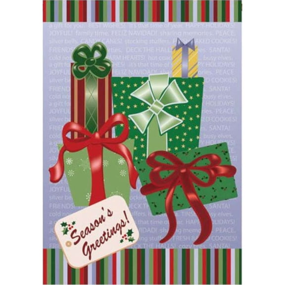 Premier Brilliance House Flag - Seasons Greetings Greetings