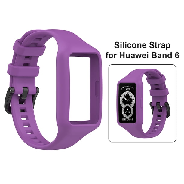 Reemplazo de correa de muñeca para pulsera suave de silicona Huawei Band 6 Pro