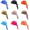 thumbnail image 4 of Sombrero pirata para exteriores, para andar en bicicleta, transpirable, para deportes, equipo de montañismo, para exteriores, de color sólido, de secado rápido, sombrero Harley, 4 of 4