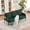 Emerald, variant on Oversized Pink Corduroy Loveseat Sofa, Modern Plush Double-Seater Couch with Metal Legs & Dual Side Pockets, Cozy Living Room, Bedroom, Dorm, Apartment Seating, Ergonomic Comfort