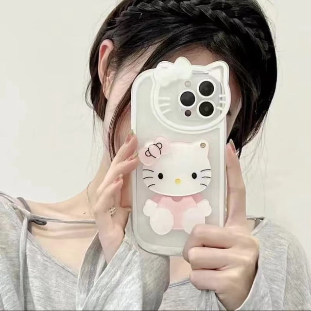 Funda para teléfono móvil Antiman Hello Kitty a prueba de golpes, molde de silicona 3d para teléfono móvil para iphone 14 13 pro max xr 12 11