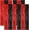 Black Red, variant on 2 Pack Rainbow Backdrop Curtains, 3.28 FT x 7.05 FT Colofull Party Decorations, Metallic Tinsel Backdrop Fringe Curtains Party Streamer, Rainbow Party Supplies for Wedding Birthday Party Engagement