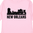 thumbnail image 4 of Inktastic New Orleans Skyline Grunge Boys or Girls Long Sleeve Toddler T-Shirt, 4 of 5