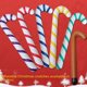 thumbnail image 4 of Muleta inflable navideña de 6 colores Muleta inflable de color caramelo Muleta de regalo para eventos navideños, 4 of 4