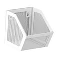 thumbnail image 4 of Hanging Wall Basket Metal Kitchen Organizer for Spices Onions Garlic with Adhesive Stickers, 4 of 9
