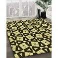 thumbnail image 3 of Ahgly Company Machine Washable Indoor Square Transitional Midnight Gray Area Rugs, 3' Square, 3 of 7