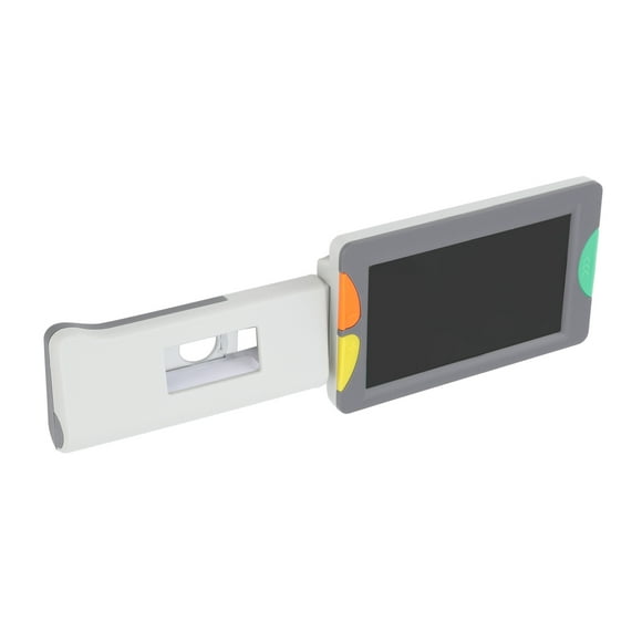 Portable Electronic View Aid, Portable Digital Magnifier 10 Degree Tilt Angle With Foldable Handle For Reading EU Plug