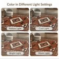thumbnail image 7 of ODIKA 3'x5' Washable Area Rug Non-Slip, Flatweave, Easy Care Large Wildlife Geometric Border Neutral Decorative Livingroom for Hallway, Laundry Room, 7 of 7