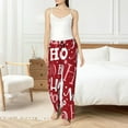thumbnail image 4 of Sikiie Ho Pattern Funny Christmas Women’s Ultra-Soft Comfy Lounge Pants Sleepwear Comfy Lounge Pants Drawstring Sleep Bottoms with PocketsSmall, 4 of 6