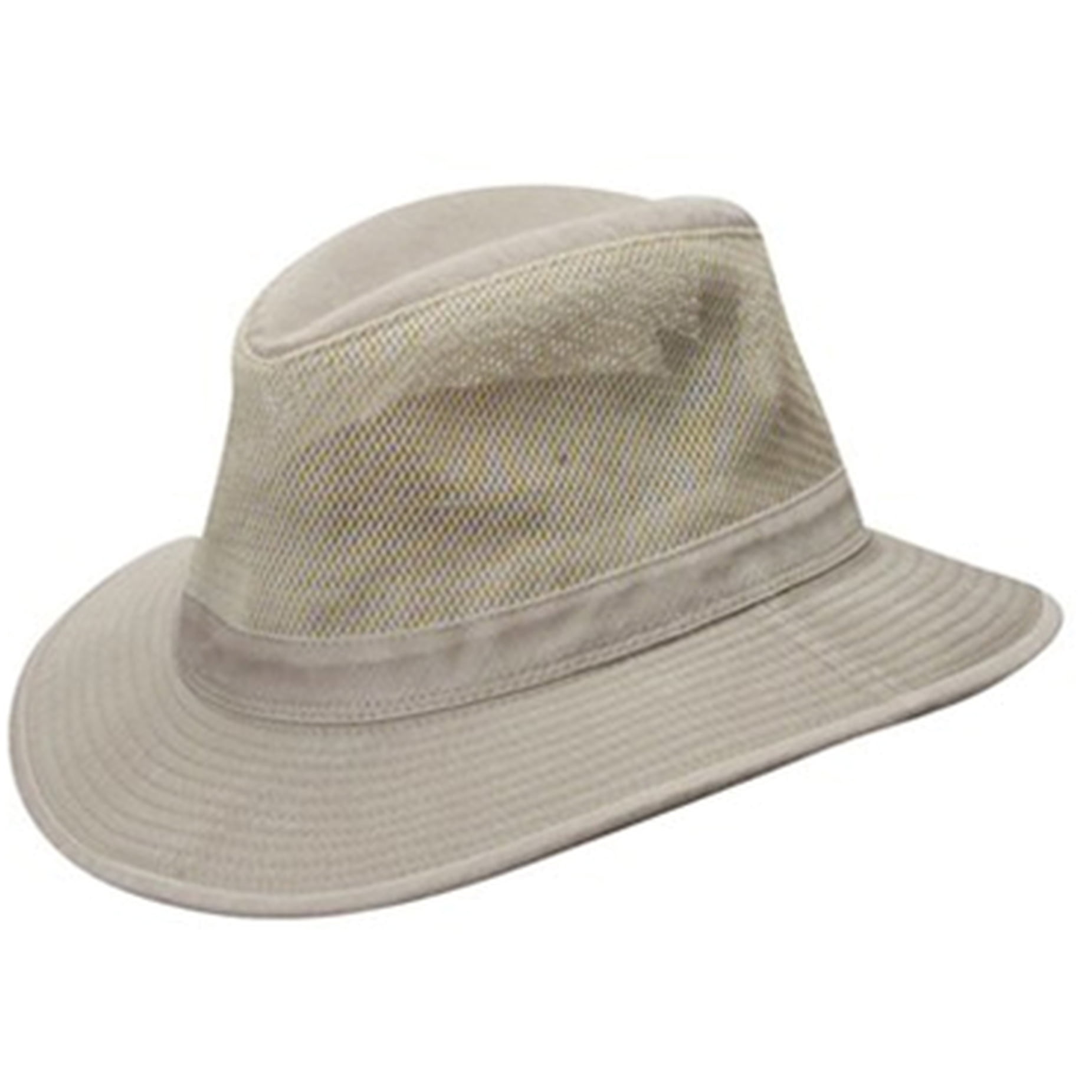 DORFMAN PACIFIC Men's Garment Washed Twill Safari Hat