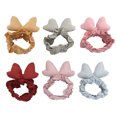 thumbnail image 2 of Accesorios para el cabello con lazos, 6 diademas para mujer, diadema con lazo de color, diademas con lazo, verdadera excelencia, 2 of 8