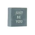 thumbnail image 3 of Plaque carrée de table en porcelaine “Just Be You” Linden, 3 of 4