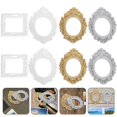 thumbnail image 2 of 8 Pcs Framed Photo Wall Hanging Baroque Frame Table Photo Holder Decorative Photo Frame, 2 of 3