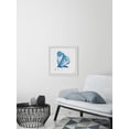 thumbnail image 6 of Parvez Taj "Big Blue Butterfly" Framed Painting Print, 6 of 6