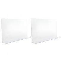 ACDANC 2pcs Bathtub Shower Splashing Guard Bathroom Splashing Guard PVC Shower Water Guard