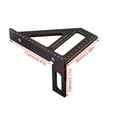 thumbnail image 3 of Portability Angles Scribers Tool MultiFunctional Ruler 45/90Degree Marking For Professional Woodworking Construction Use, 3 of 8