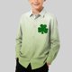 thumbnail image 1 of Blusa y camisa de manga larga con cuello vuelto para niños, camisa informal de moda para niños y niñas, camisa de manga larga con estampado del Día de San Patricio, camisa de manga larga con cuello vu, 1 of 7