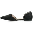 thumbnail image 3 of Journee Womens Jezlin Slip On Almond Toe Ballet Flats, Widths Available, 3 of 10
