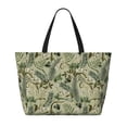 thumbnail image 2 of Fotbe Tropical Plants Green Bolsa de Viaje para Playa - Resistente al Agua, Bolsa Tote de Gran Capacidad y Ligera con 7 Bolsillos para Mujeres y Hombres, 2 of 7