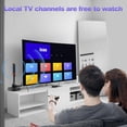 thumbnail image 4 of Antena de TV para interiores, antena HDTV para Smart TV y todos los televisores, compatible con 4K 1080p con amplificador de señal que puede alcanzar hasta 300 millas, 4 of 5