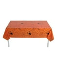 thumbnail image 4 of Halloween Tablecloth Waterproof Oilproof Slip-Resistant Party Decorations Holiday Theme Table Cover 1 Piece - Eco Friendly Easy Clean(Orange), 4 of 5