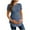 #373-Navy, variant on Neewe Womens Maternity Shirts Crewneck Tops Tunic Pregnancy Clothes Side Ruched Short Sleeve Casual T Shirt