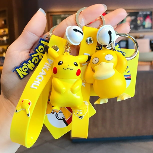 Porte-clés À La Mode Avec Personnage De Pokemon, Pikachu