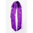 thumbnail image 2 of Bimba Purple Dot & Honey Bee Insects Pure Silk Printed Head Bandanas Summer Neck Wrap Scarf 40 x 40 Inches, 2 of 6