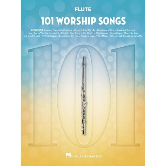 101 Worship Songs for Flute, (Paperback)