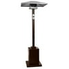 AZ Patio Heaters Outdoor Commercial Square Patio Heater in Hammered Bronze