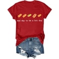 thumbnail image 4 of MAIHAN Women Oversized Tshirt Casual Summer Boho Tops Graphic Shirts Cute T Shirts Tops Loose Fit Shirts Spring Fashion, 4 of 4