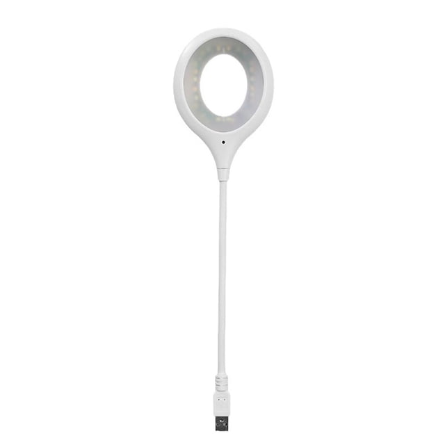 DOLITY Voice Activated USB LED Light Compact Desktop Lamp for PC Laptop Living Room