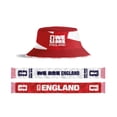 thumbnail image 1 of FIFA World Cup England Premium Bucket Hat & Double-Sided Printed Scarf Set, 1 of 8