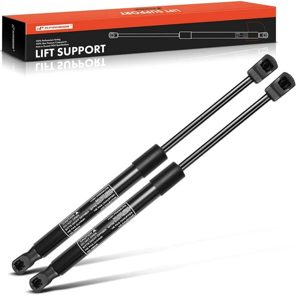 A-Premium Rear Window Glass Lift Supports Struts Compatible with Honda Pilot 2009-2015 2-PC