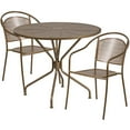 thumbnail image 2 of 35.25RD White Patio Table Set, 2 of 4
